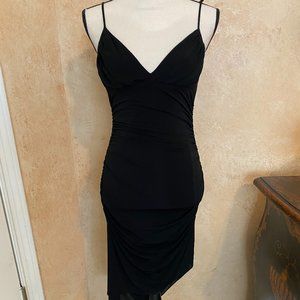 BCBG Black Spaghetti Strap Dress